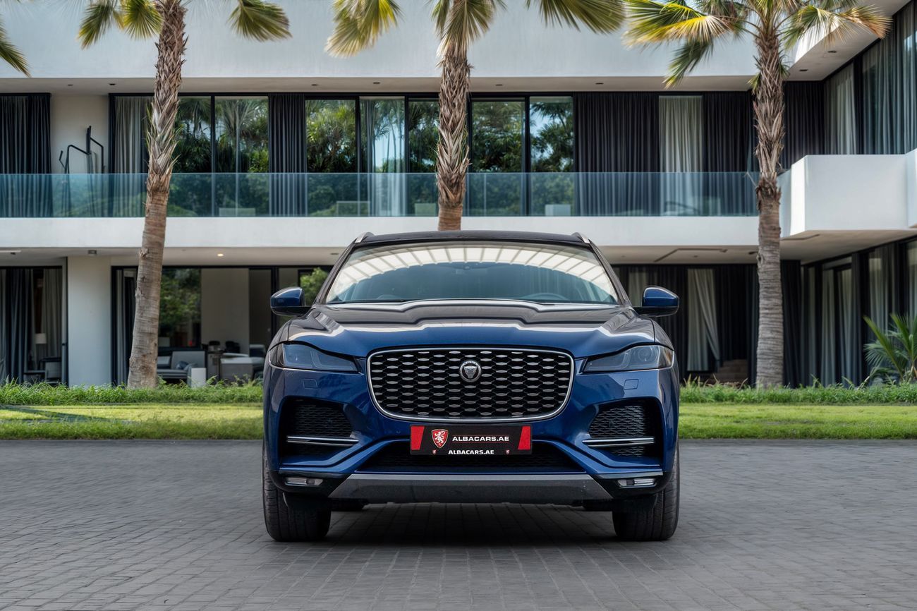 جاكوار F بيس F-Pace S | 2,644 P.M | 0% Downpayment | Agency Warranty & Full Al Tayer Service History