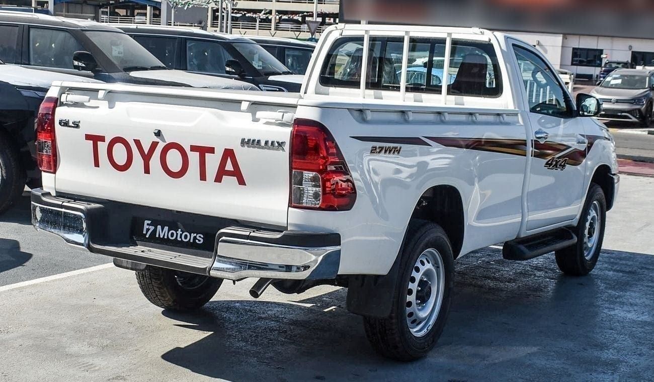 Toyota Hilux GLX 2.7L Single Cab Utility 4WD M/T