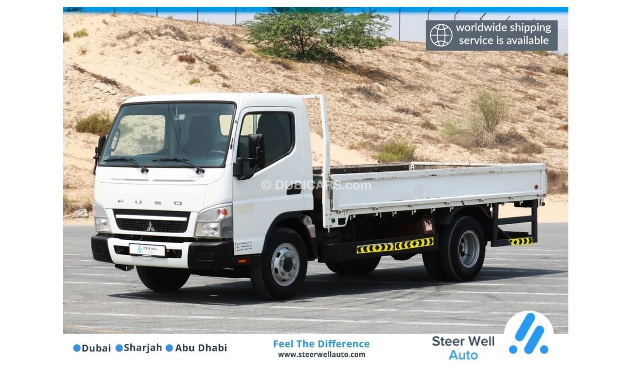 Mitsubishi Fuso Canter 2017 | MITSUBISHI FUSO CANTER | ORIGNAL BODY UTILITY TRUCK WITH GCC SPECS AND EXCELLENT CONDITION
