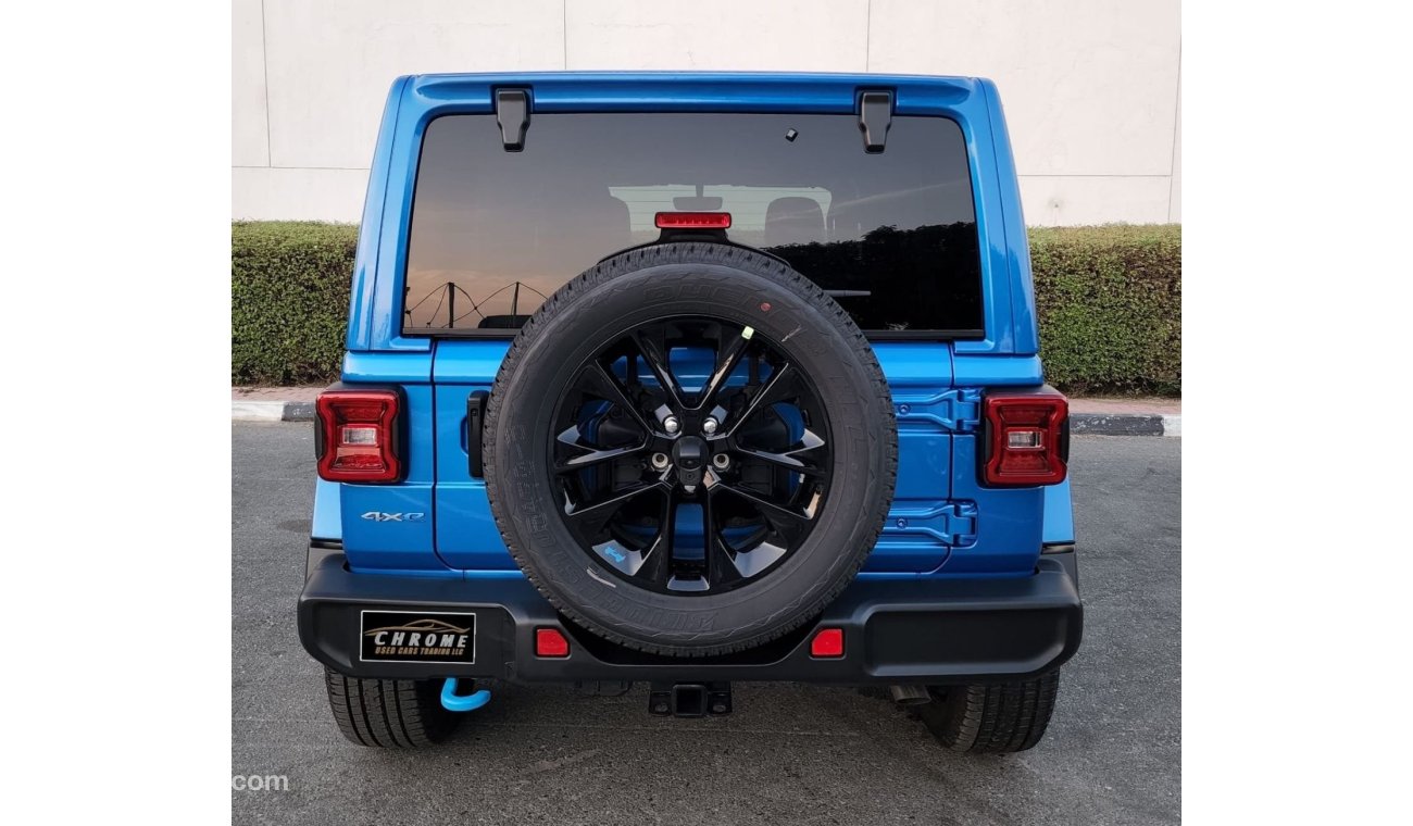 جيب رانجلر 2022  JEEP WRANGLER UNLIMITED SAHARA 4XE  (JL), 4DR SUV,ELECTRIC,HYBRID AND PETROL,  4CYL 2.0 TURBO