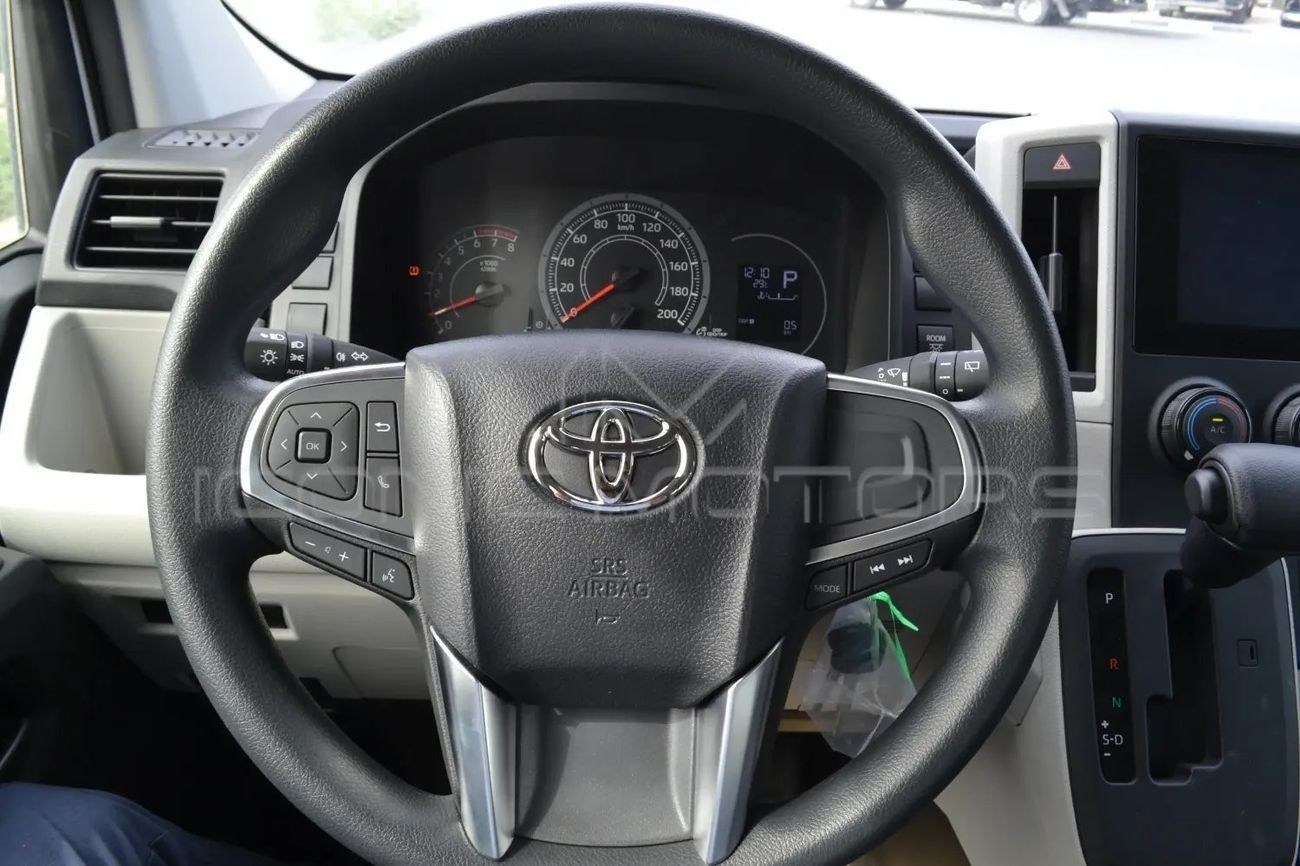 تويوتا هاياس 2025 TOYOTA HIACE 3.5 L PETROL A/T 13 SEATER PASSENGER , HIGH ROOF