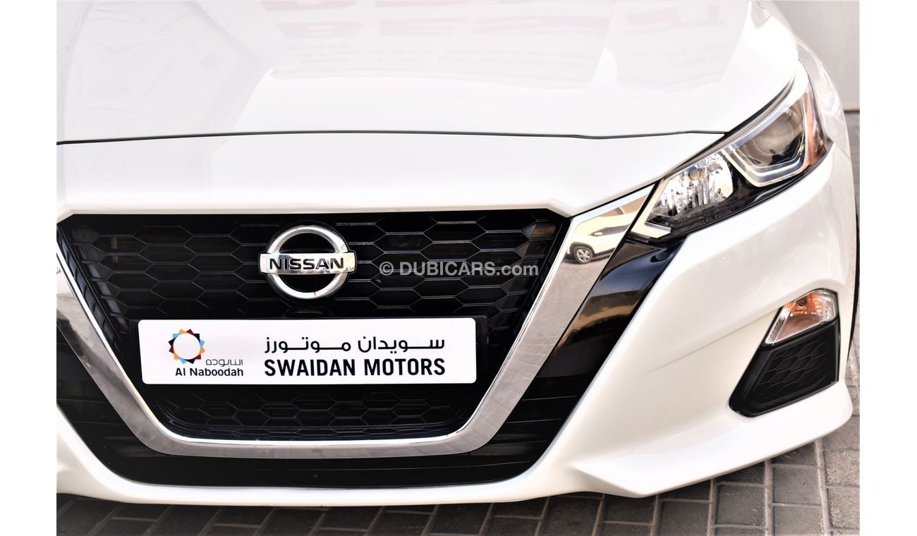 Nissan Altima AED 1089 PM 2.5L AT A/W GCC DEALER WARRANTY