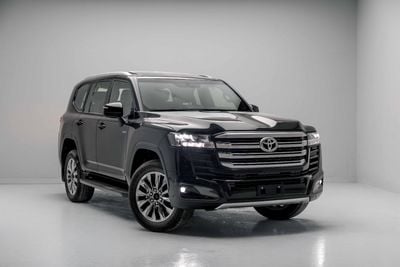 تويوتا لاند كروزر GXR MHEV 3.5L - ATTITUDE BLACK INSIDE BLACK | EXPORT ONLY