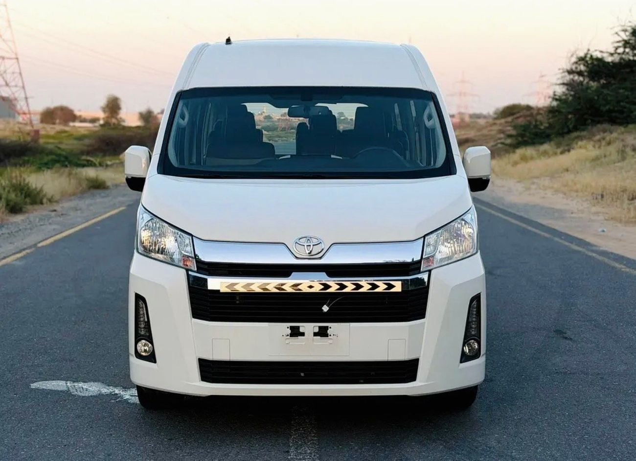 Toyota Hiace 2021 Model Diesel Engine Automatic Transmission Full Option GCC Specification Very Perfect Condition