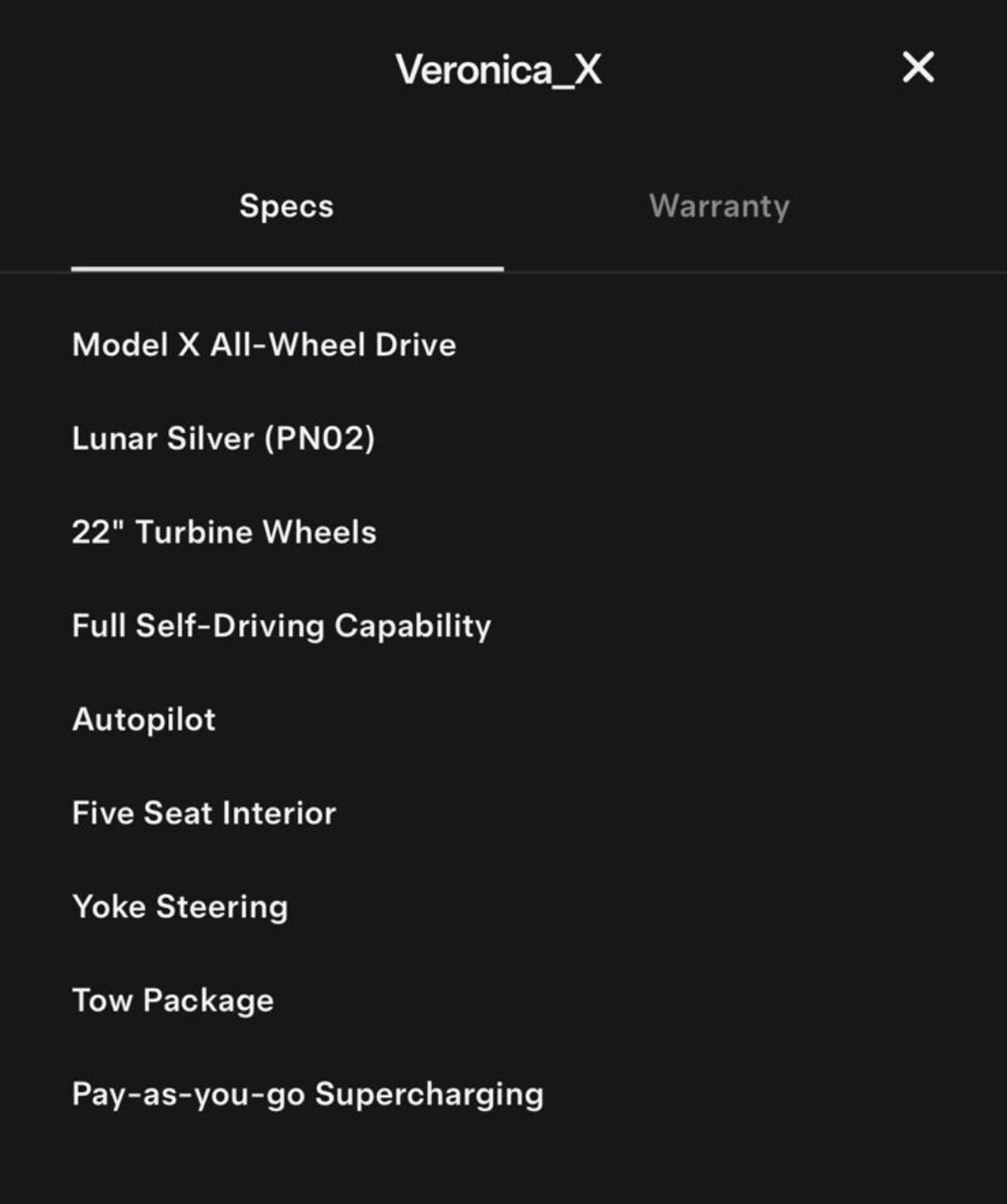 Tesla Model X