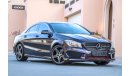 Mercedes-Benz CLA 250 AMG 2016 GCC under Dealer Warranty with Zero Downpayment.