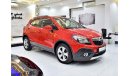 Opel Mokka EXCELLENT DEAL for our Opel Mokka Turbo ( 2016 Model ) in Red Color GCC Specs