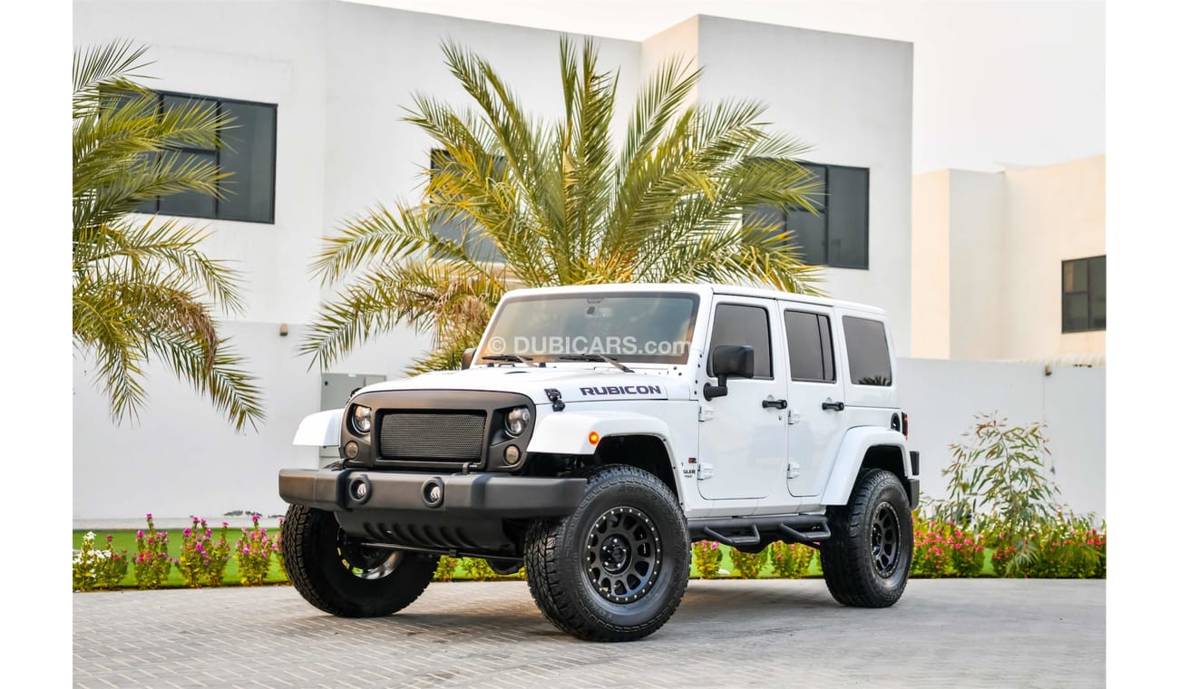 Jeep Wrangler Unlimited Rubicon - Ultimate off Road Vehicle - AED 2,134 Per Month - 0% DP