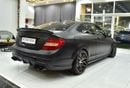 Mercedes-Benz C 63 AMG EXCELLENT DEAL for our Mercedes Benz C63 AMG ( 2013 Model ) in Black Color GCC Specs