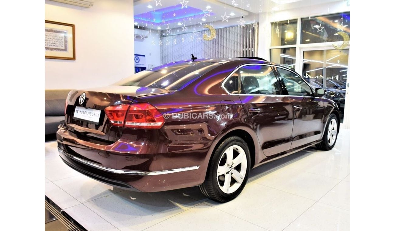 Volkswagen Passat Volkswagen Passat 2013 Model!! in Burgundy Color! GCC Specs