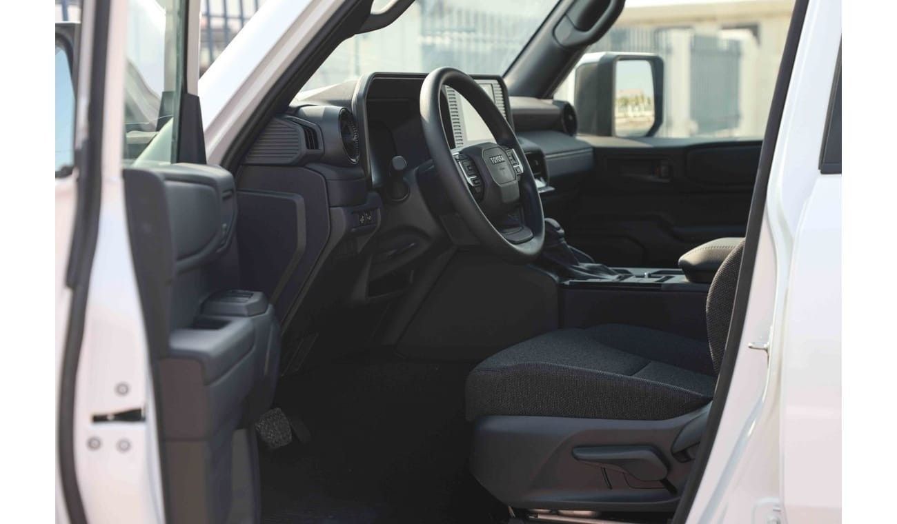 Toyota Prado 2024 Toyota New Prado 2.8T STD - Platinum White Pearl inside Black | Export Only