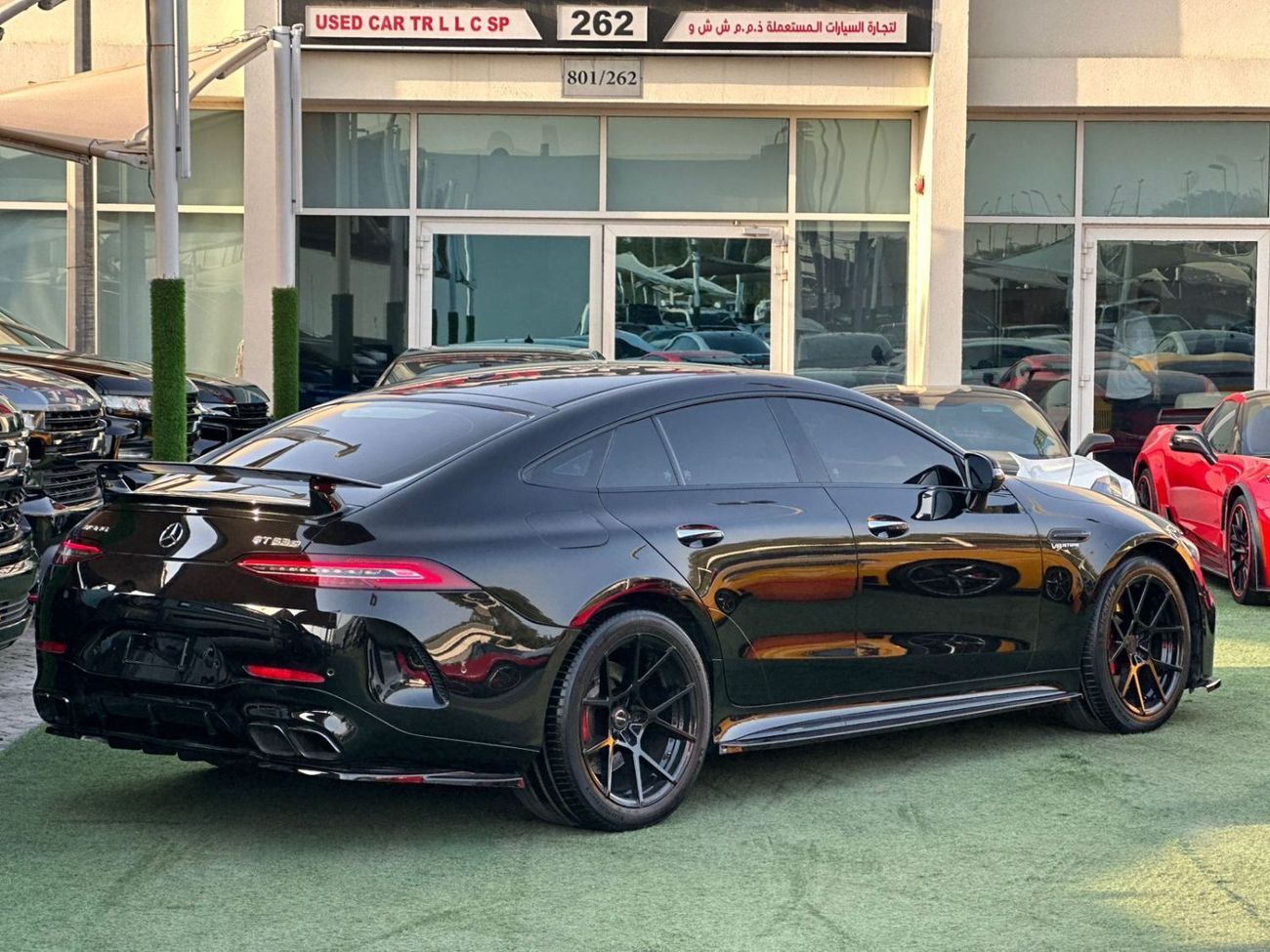 مرسيدس بنز GT 63 S مرسيدس بنز GT63S 2020 وارد أمريكا بحاله ممتازه فل ابشن ضمان شاسيه جير ماكينه