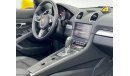 بورش بوكستر 718 Std 2017 Porsche Boxster 718 Chrono Package, Porsche Service History, Warranty, Low Kms, GCC