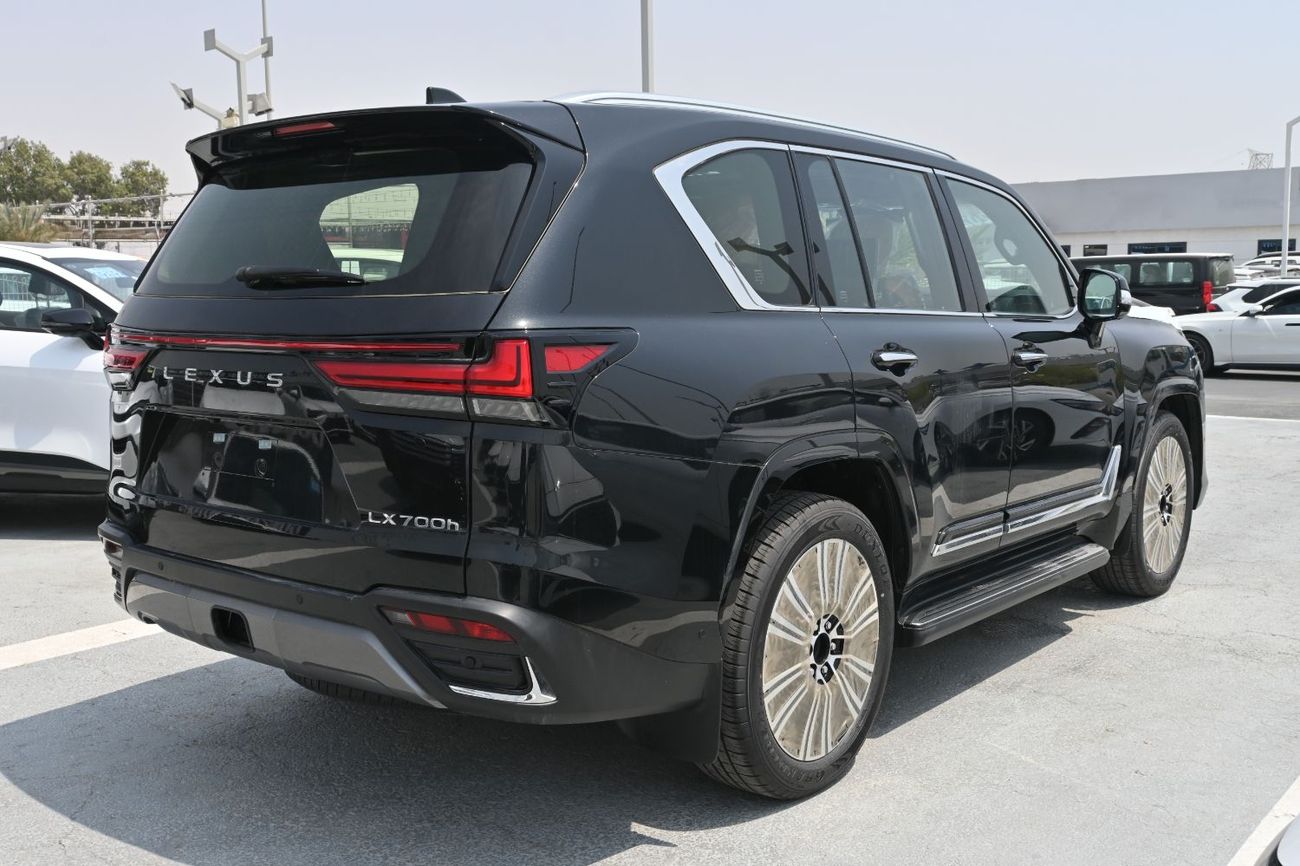 Lexus LX700h SIGNATURE 3.5L Twin-Turbo + Hybrid V6, Model 2026, Color Black inside Tan