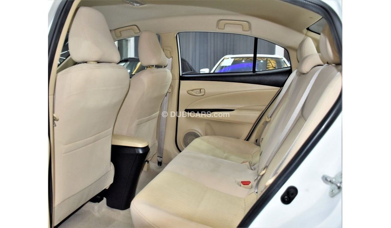 Toyota Yaris EXCELLENT DEAL for our Toyota Yaris 1.5L ( 2019 Model ) in White Color GCC Specs