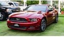Ford Mustang Ford Mostung Model 2014 import American coulour Red very very clear