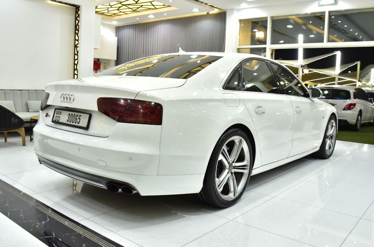 أودي S8 EXCELLENT DEAL for our Audi S8 TFSi ( 2013 Model ) in White Color Korean Specs