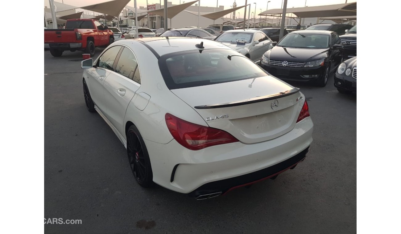 مرسيدس بنز CLA 250 مرسيدس CLA250 كت 45 موديل 2014 محول 2018 السياره بحاله ممتازه من الداخل والخارج فل اوبشن مسرفسه بالك