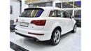 Audi Q7 EXCELLENT DEAL for our Audi Q7 S-Line 4.2L QUATTRO ( 2010 Model ) in White Color GCC Specs