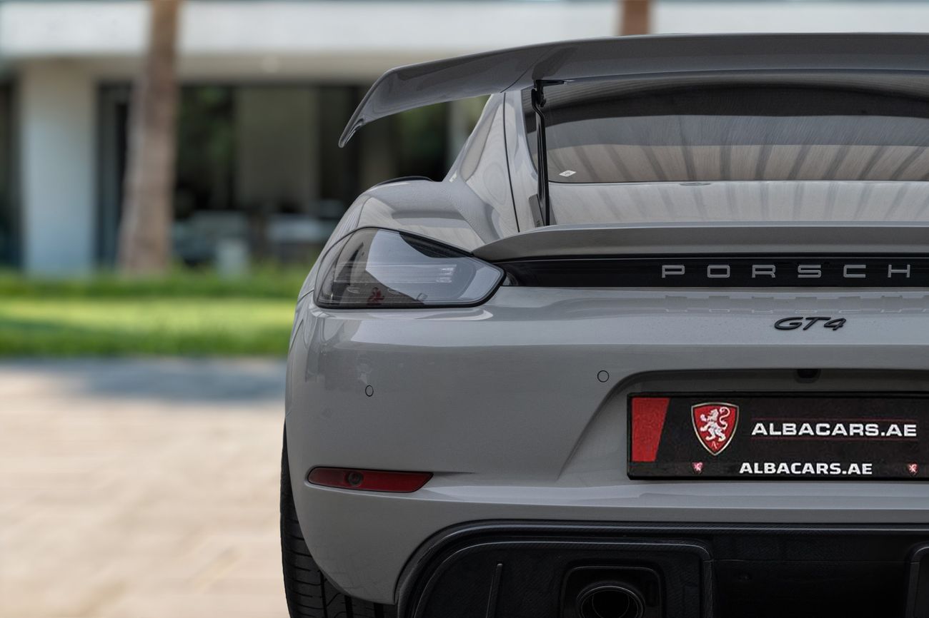 بورش كايمان 718 Cayman GT4 I Manual | 6,898 P.M | 0% Downpayment | Amazing Condition!