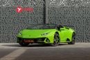 Lamborghini Huracan 2022 Lamborghini Huracán Evo Spyder GCC | Warranty