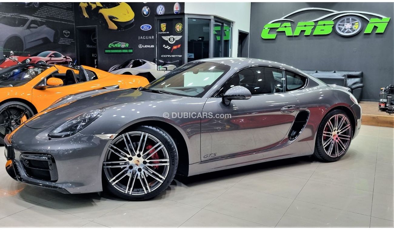 Porsche 718 Cayman PORSCHE CAYMAN GTS 2015 GCC IN PERFECT CONDITION FULL SERVICE HISTORY FOR 189K AED