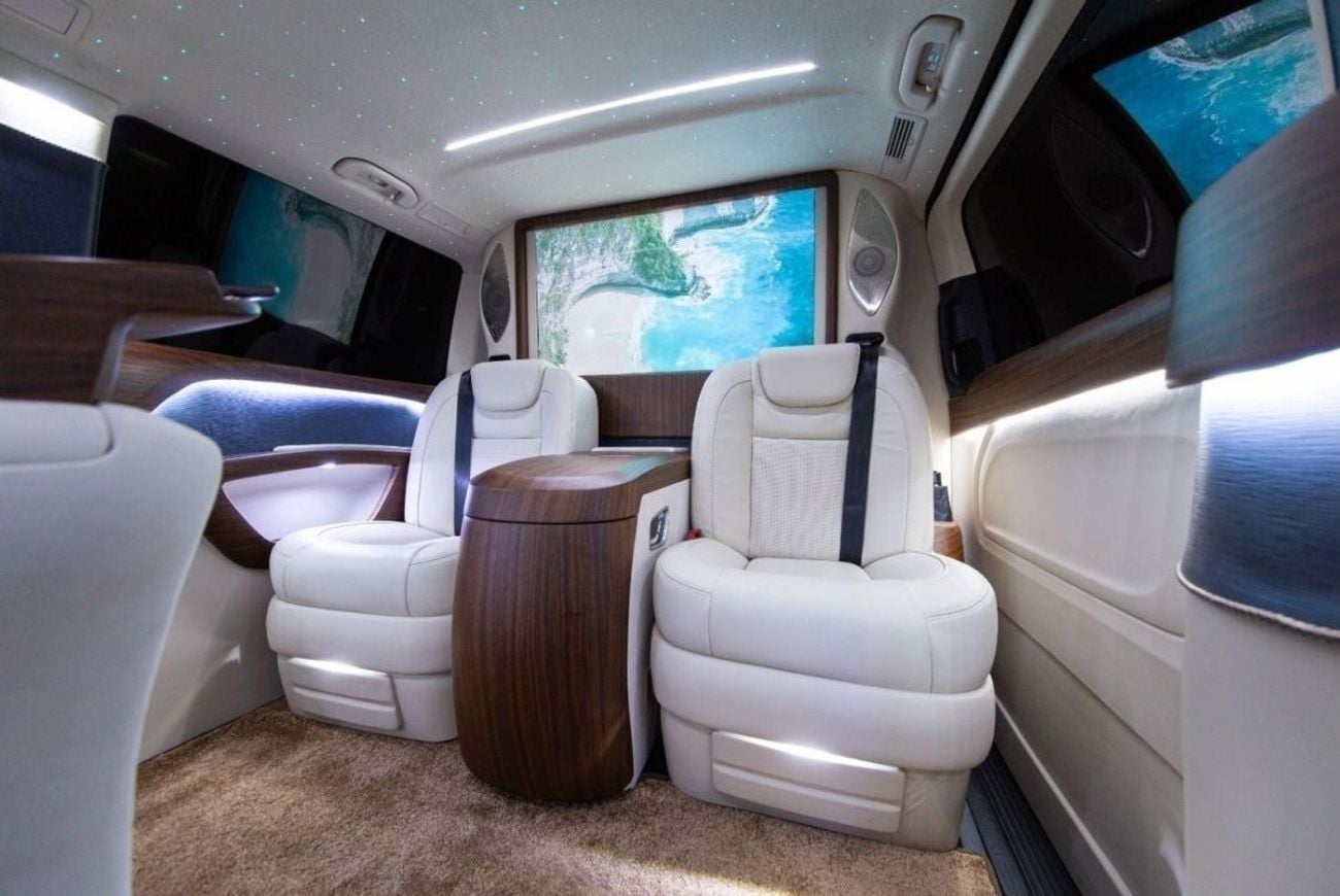 Mercedes Benz V300 AVANTGARDE ERTEX LUXURY CAR DESIGN CO. BLUE PRADA SAILOR EDITION
