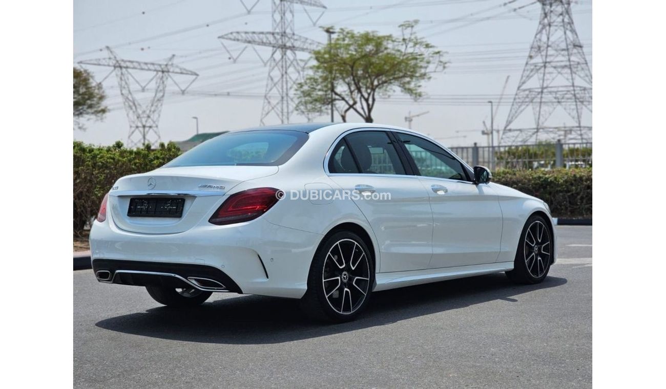 Mercedes-Benz C 200 AMG Pack MERCEDES C200 AMG 2019 GCC FULLY LOADED SINGLE OWNER IN MINT CONDITION