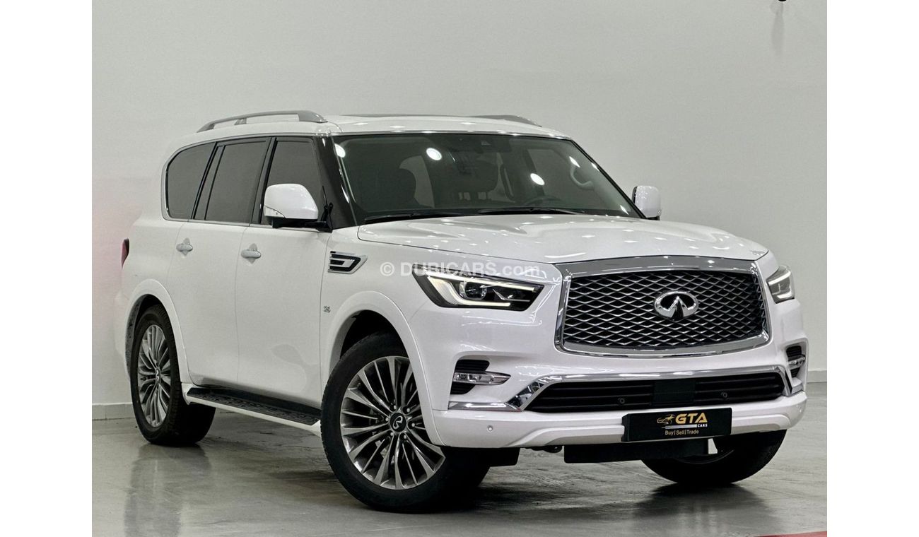 Infiniti QX80 Luxe 7st 2020 Infiniti QX80, March 2025 Infiniti Warranty + Service Package, Fully Loaded, Low Kms, 