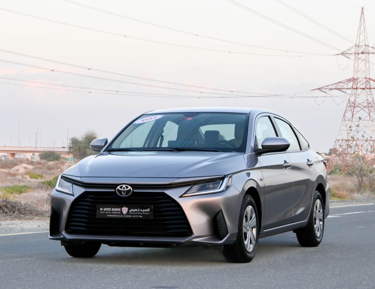 Toyota Yaris 1.5L E Toyota Yaris 1.5L 2023 GCC Original Paint  accident-free Excellent Condition 903  AED Monthly
