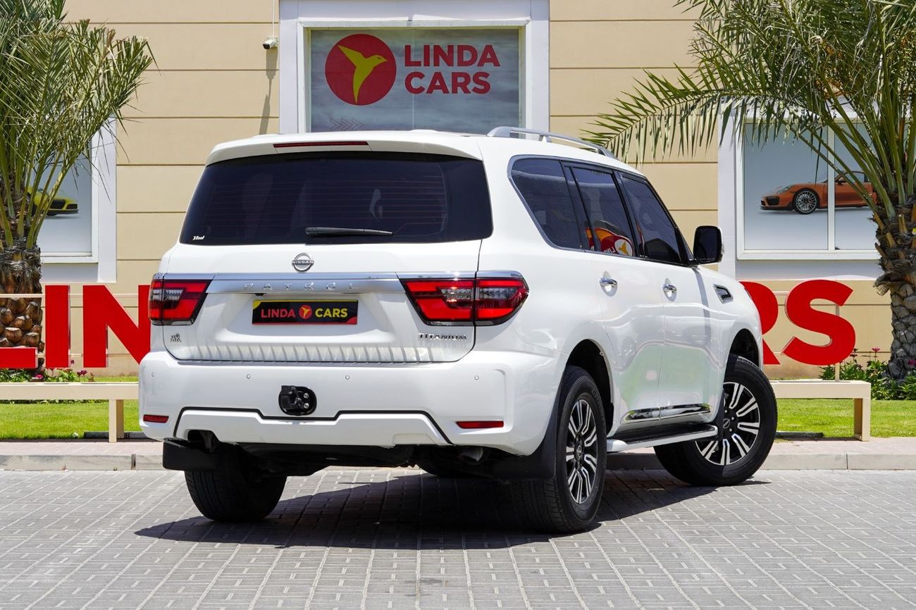 Nissan Patrol Nissan Patrol SE Titanium 2022 GCC under Agency Warranty with Flexible Down-Payment/ Flood Free.