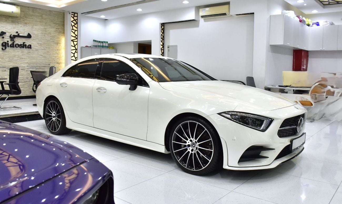 Mercedes Benz CLS350 AMG EXCELLENT DEAL for our Mercedes CLS350 ( 2019 Model ) in White Color GCC Specs