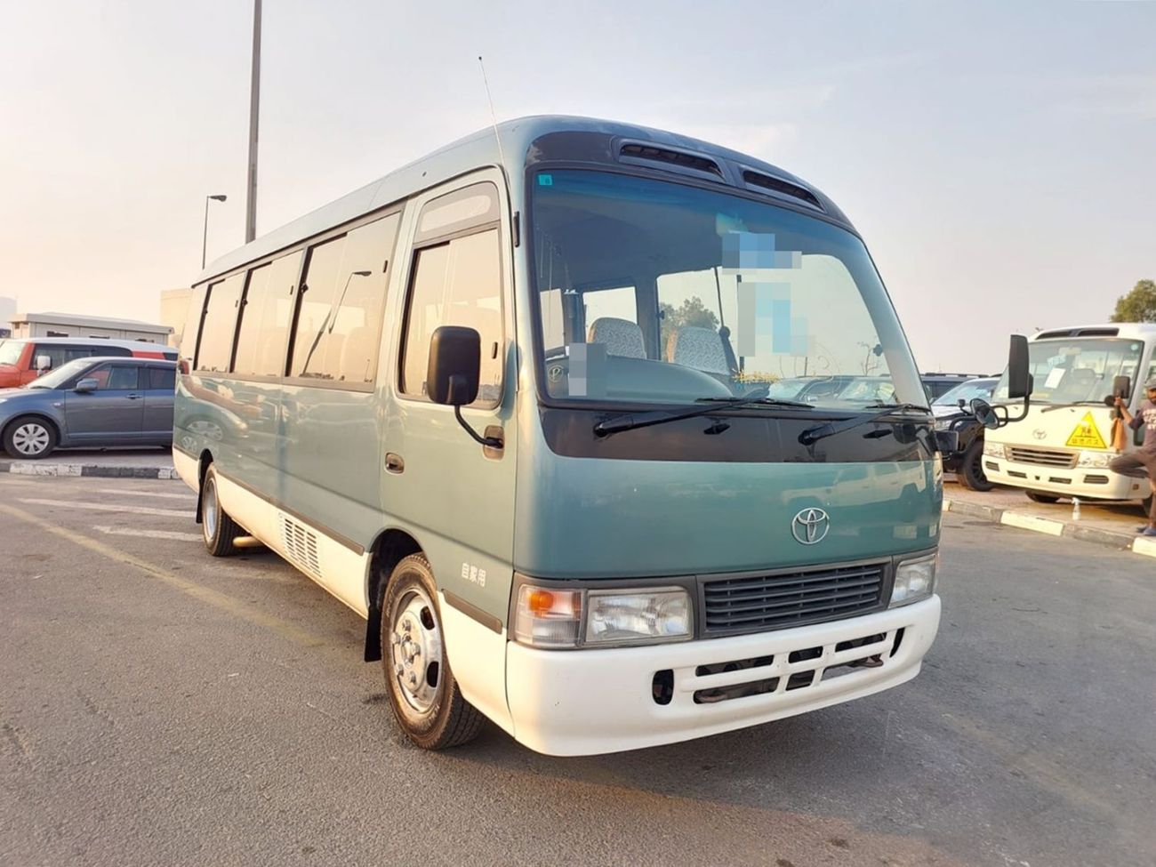 تويوتا كوستر TOYOTA COASTER BUS RHD 1998 MODEL 4.1 L DIESEL AUTOMATIC(PM004956)