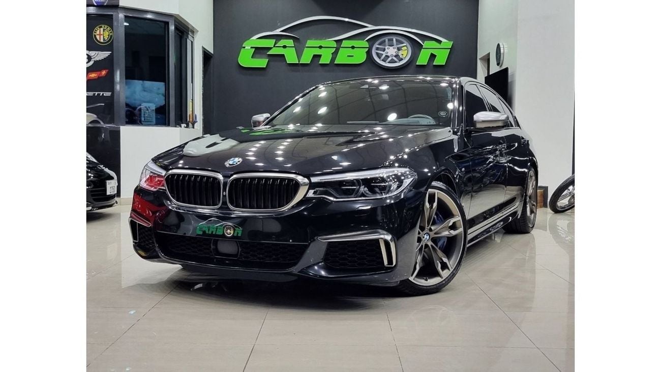 BMW M550i SPECIAL OFFER BMW M550I 2018 GCC IN IMMACULATE CONDITION STILL UNDER SERVICE CONTRACT FROM BMW