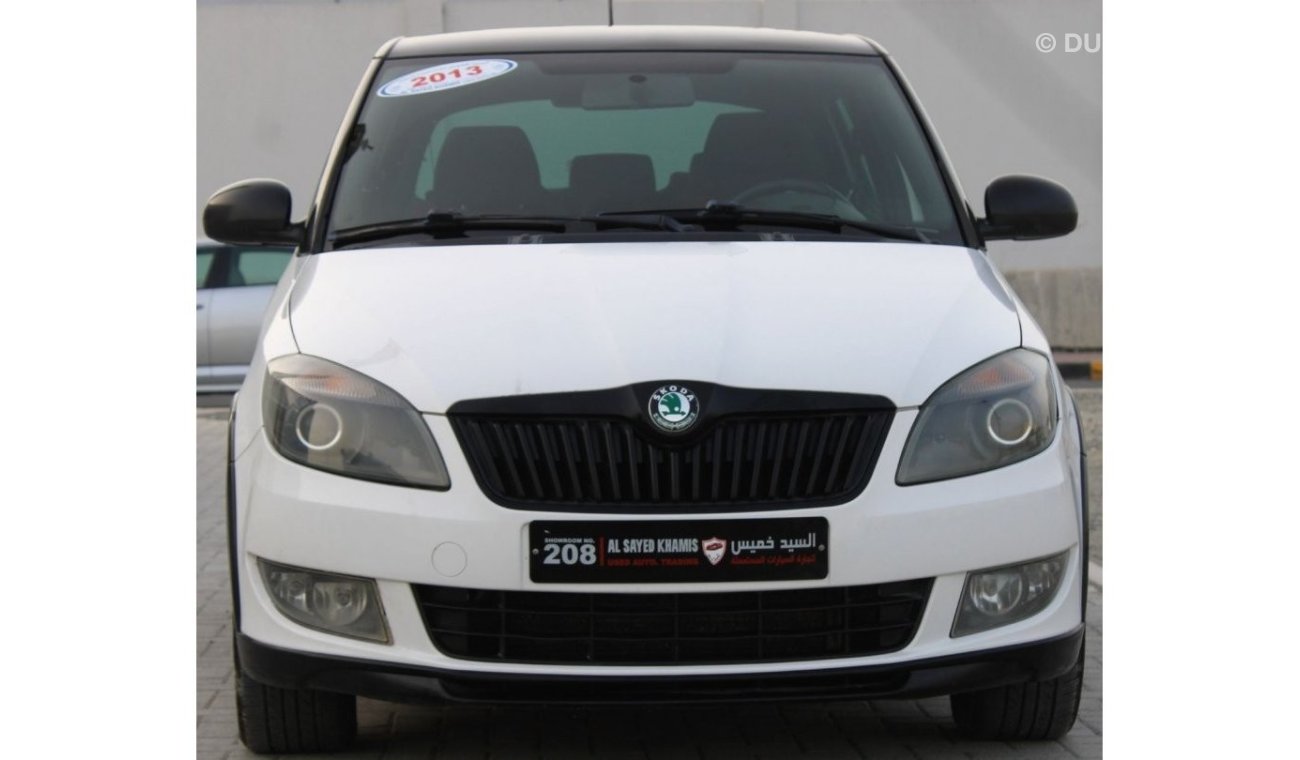 Skoda Fabia Skoda Fabia 2013 GCC in excellent condition without accidents