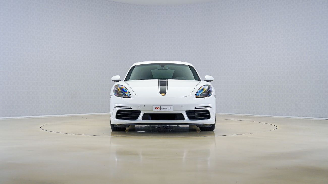 بورش كايمان 718 Std 2.0L A/T | AED 4,913 PM | Warranty August 2026 | GCC