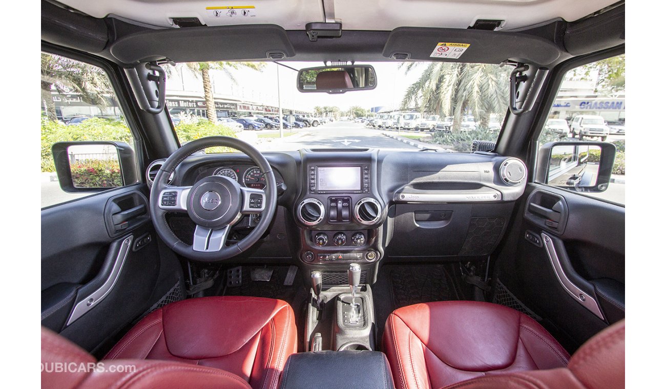 Jeep Wrangler RUBICON - 2015 - GCC - ZERO DOWN PAYMENT - 1560 AED/MONTHLY - 1 YEAR WARRANTY