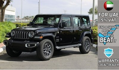 جيب رانجلر Unlimited Sahara I4 2.0L Turbo , 2024 GCC , 0Km , With 5Yrs Warranty & 3Yrs Service @Official Dealer