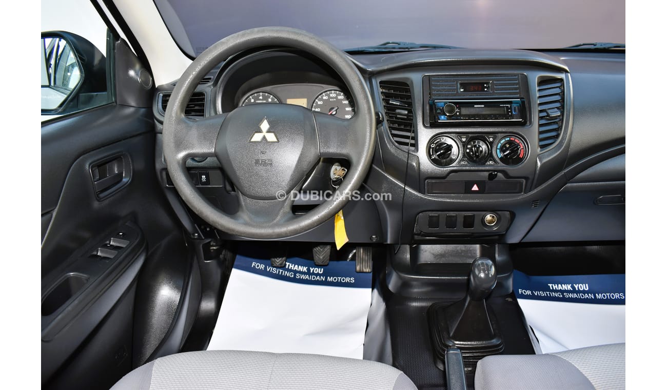 Mitsubishi L200 AED 799 PM | 2.4L GL 2WD GCC DEALER WARRANTY