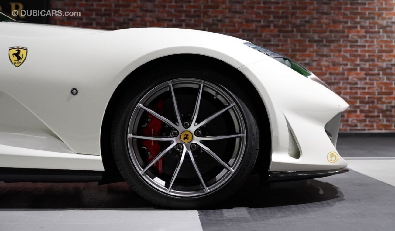 Ferrari 812 GTS | 2022 | Bianco Avus | Full Carbon Fiber | 6.5L V12 | 789 HP | Negotiable Price