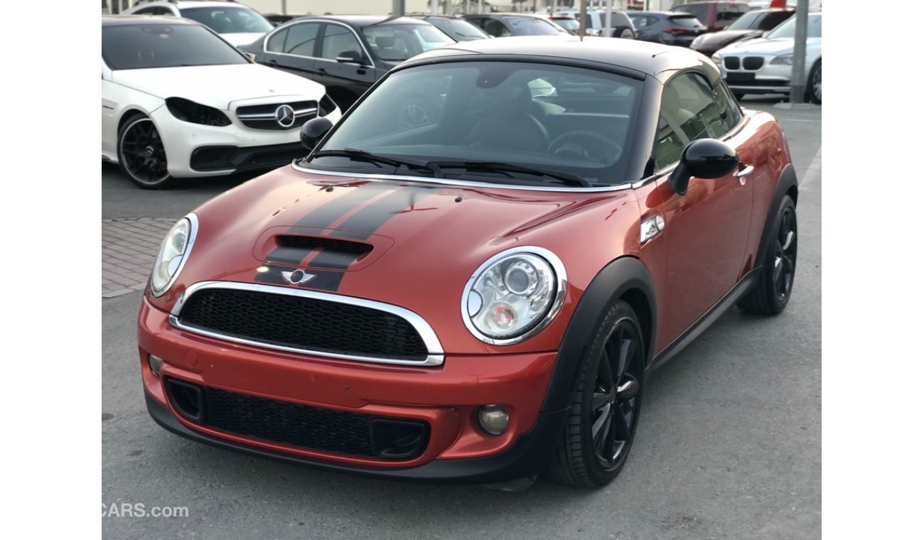 Mini Cooper S Coupé MINI COPPER S MODEL 2014 car perfect condition full option panoramic roof leather seats back camera