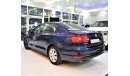 Volkswagen Jetta LOW MILEAGE! ONLY 70,000KM! Volkswagen Jetta 2015 Model!! in Blue Color! GCC Specs