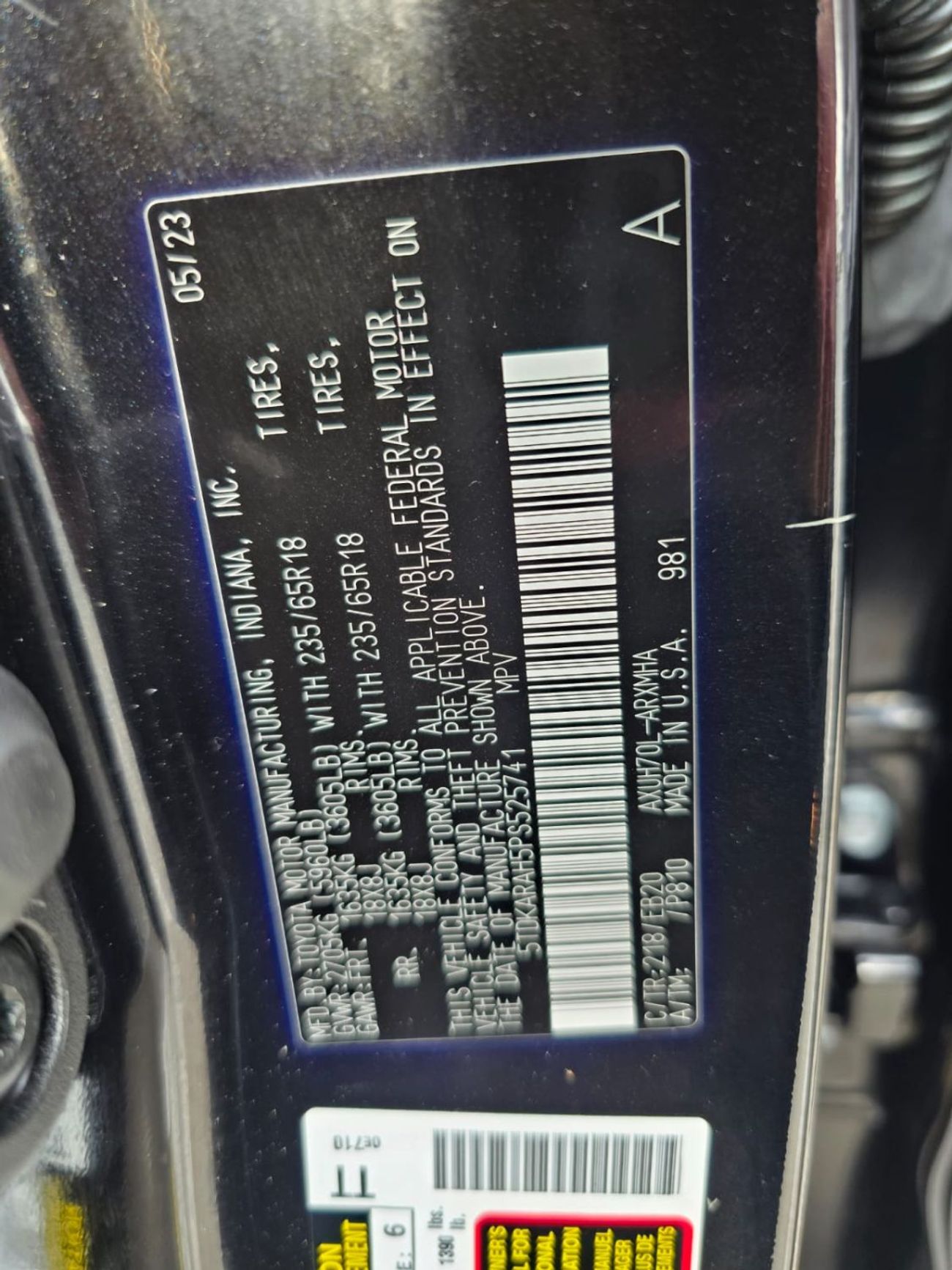 تويوتا هايلاندر 2.5L hybrid XLE (AWD)