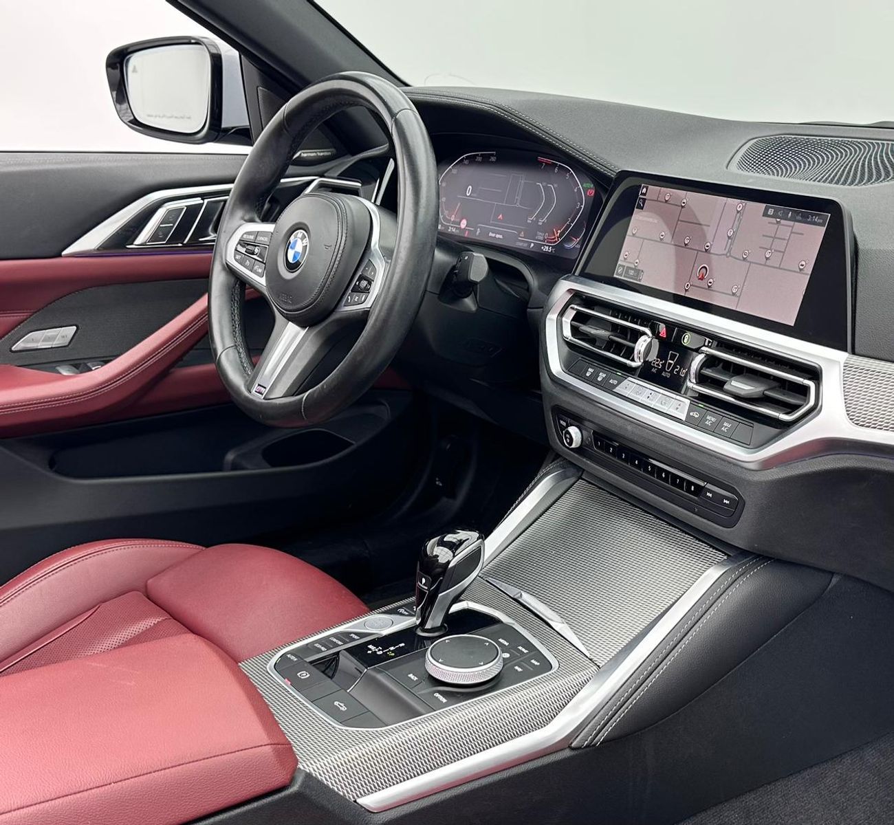 بي أم دبليو 420i 2022 BMW 420i M-Sport Cabriolet, 2026 BMW Warranty + Service Contract, BMW Full Service History, GCC