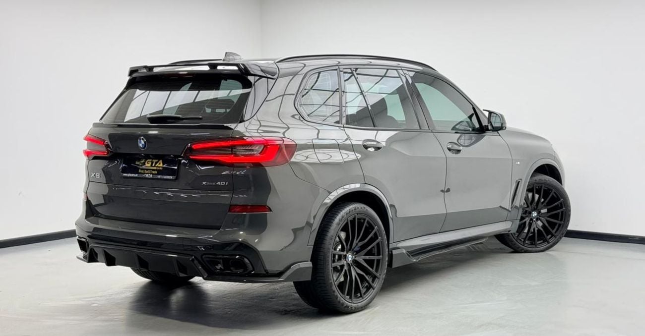 BMW X5 2022 BMW X5 xDrive40i M-Sport, 2026 BMW Warranty + Service Pack, Excellent Condition, GCC