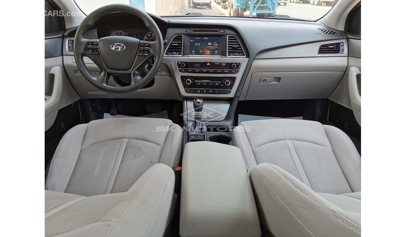 Hyundai Sonata 2.4L, 16" Rims, LED Headlights, Rear Camera, Bluetooth, Fabric Seats, Dual Airbags (LOT # 358)