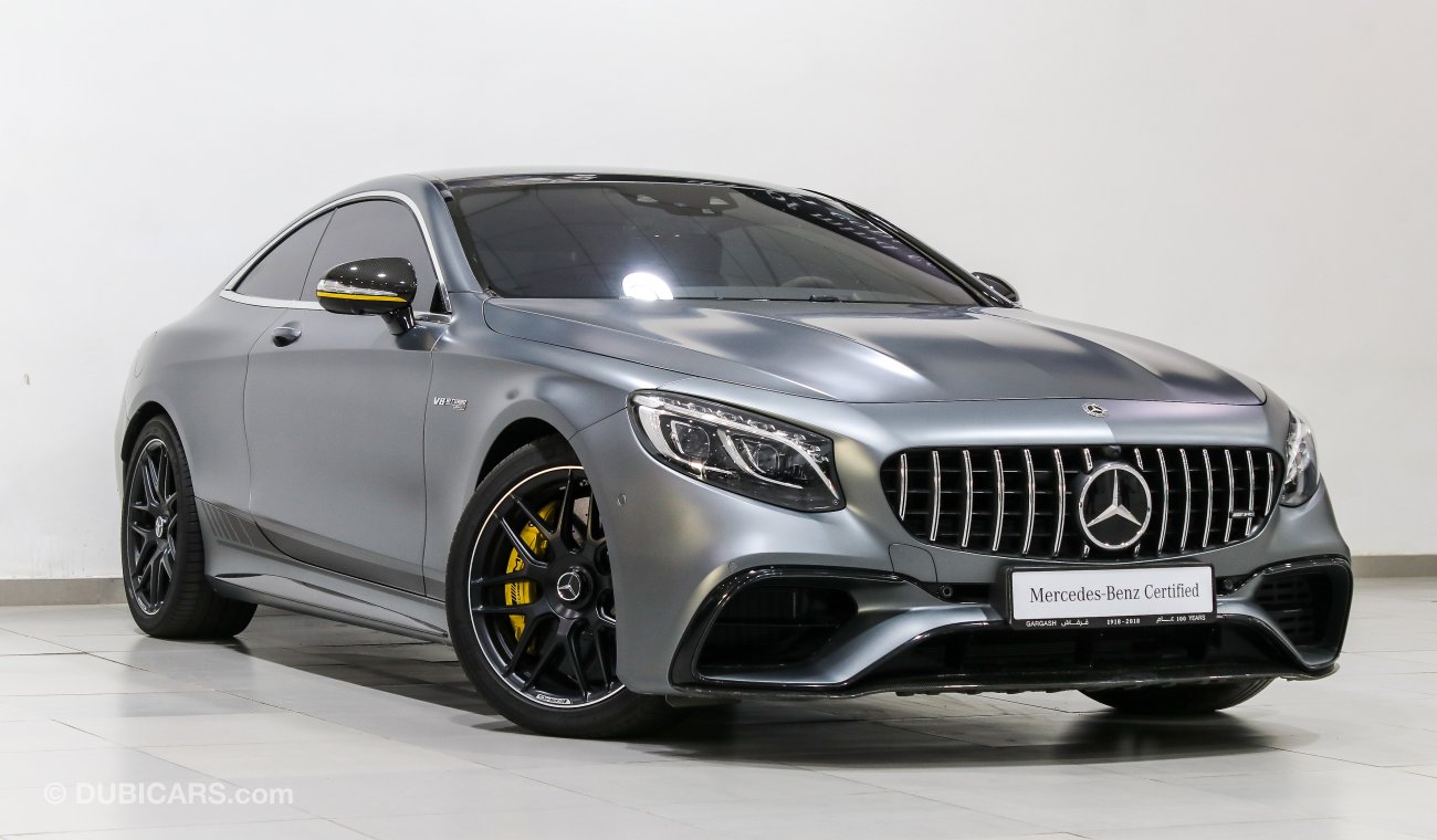 Mercedes-Benz S 63 AMG Coupe 4 Matic Yellow Night Edition