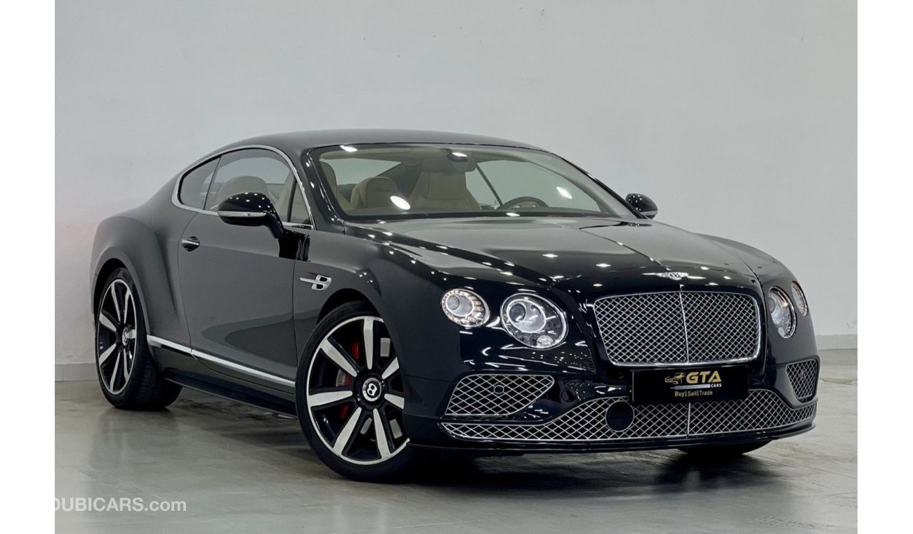 بنتلي كونتيننتال جي تي 2016 Bentley Continental GT Speed W12, Full Service History, Low Kms, GCC