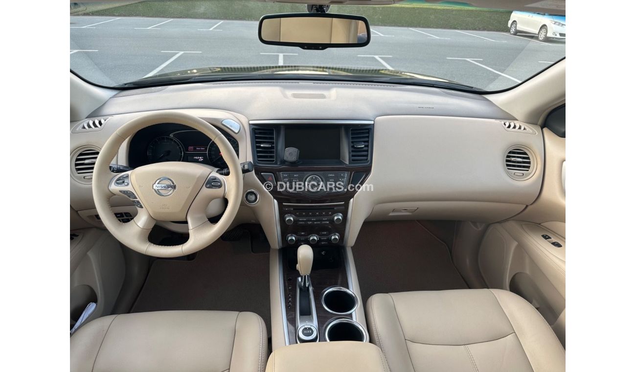 Nissan Pathfinder Platinum MODEL 2013 GCC CAR PREFECT CONDITION INSIDE AND OUTSIDE FULL OPTION PANORAMIC ROOF LEATHER