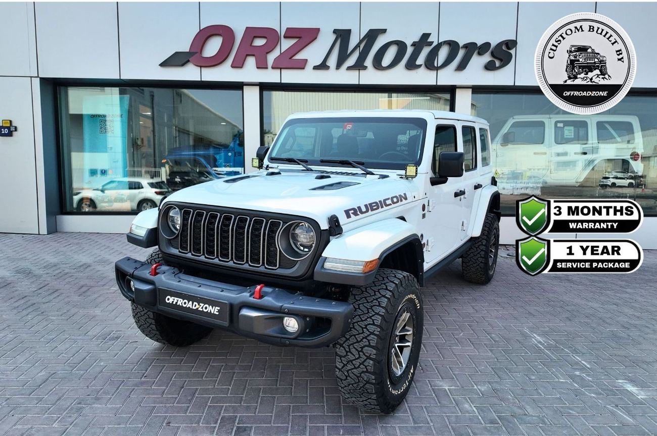 Jeep Wrangler Unlimited Rubicon 3.6L / 3 Months Warranty and 1 Year Service Package Included